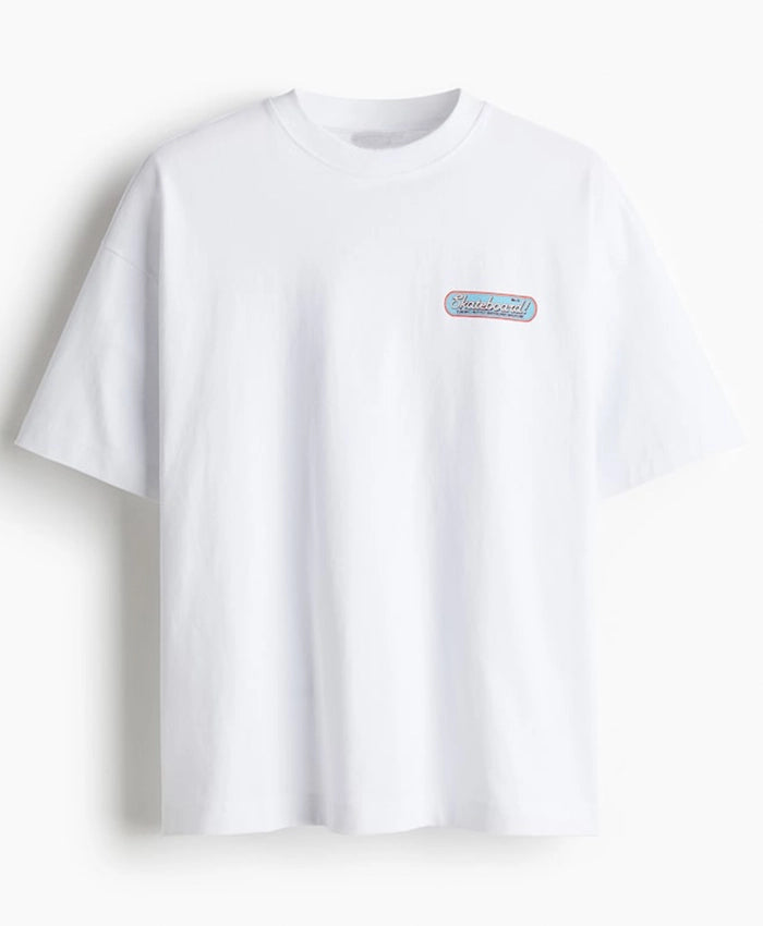 Skateboard Drop Shoulder T-Shirt