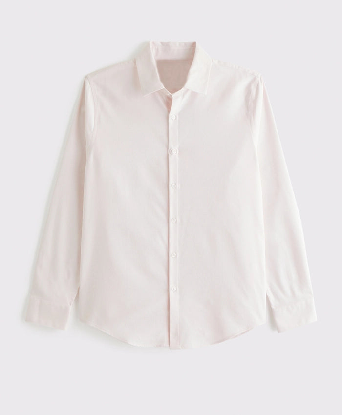 Soft Cotton Light Pink Formal Shirt