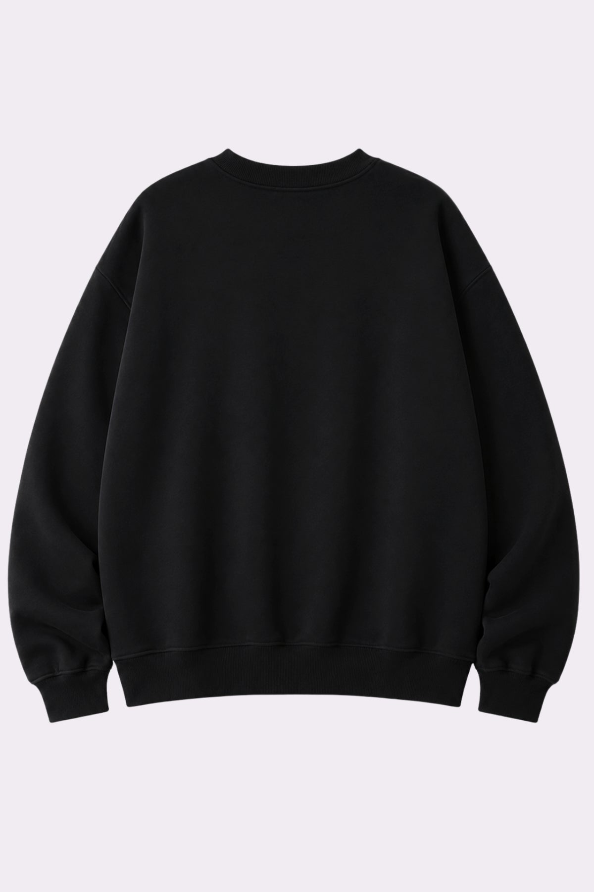 Black Cursive Graphic Printed Sweatshirt
