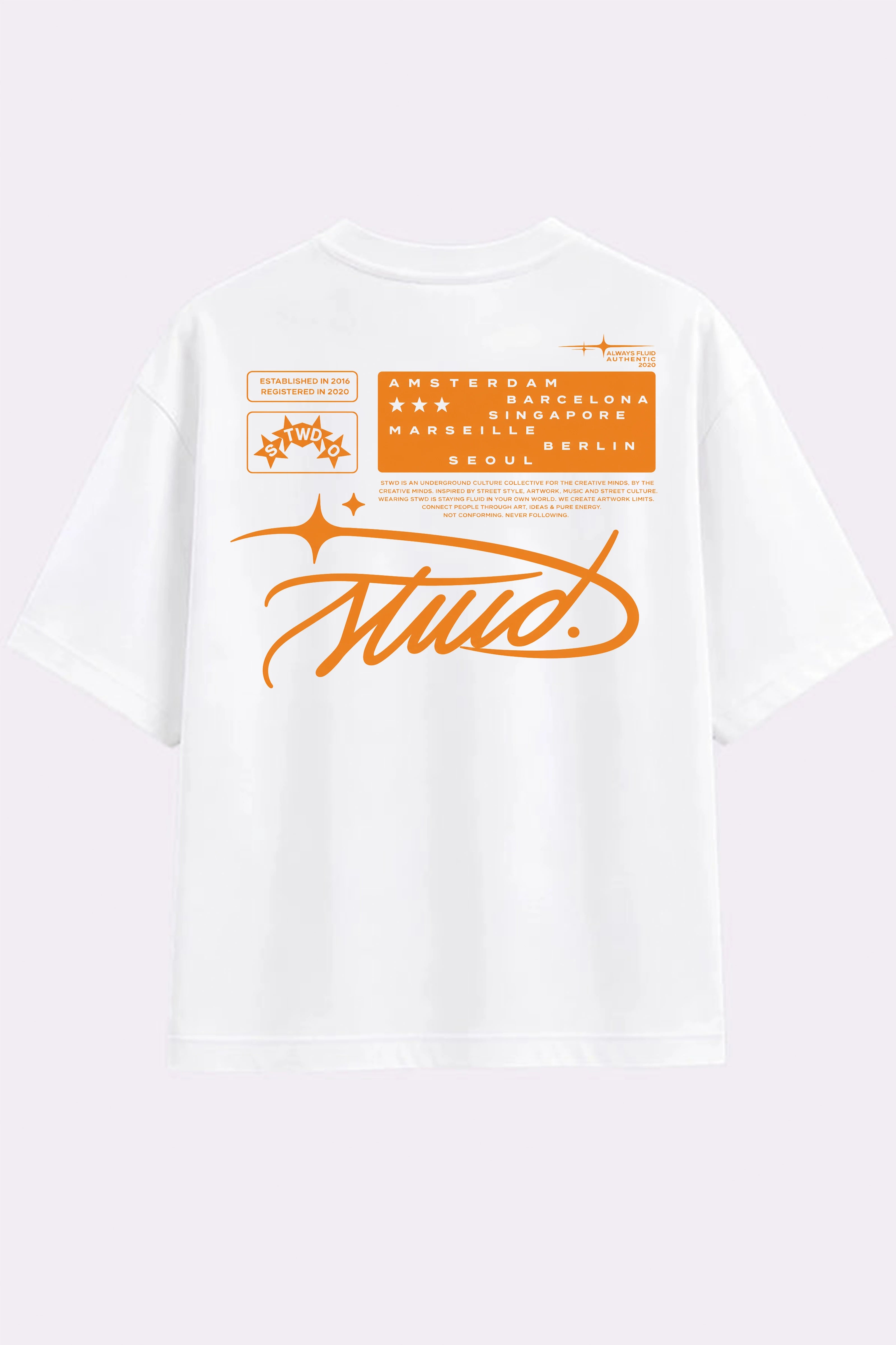 STWD White Oversized T-shirt