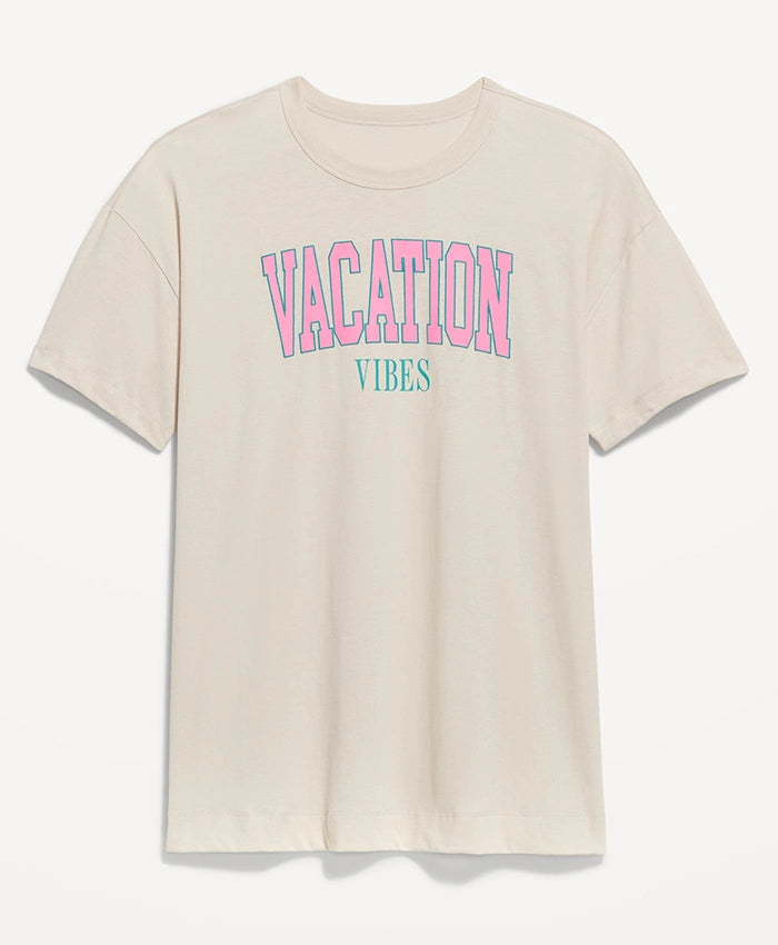 Vacation Vibes Oversized T-Shirt