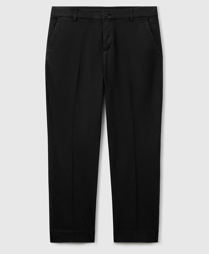 Cropped Cotton Chino