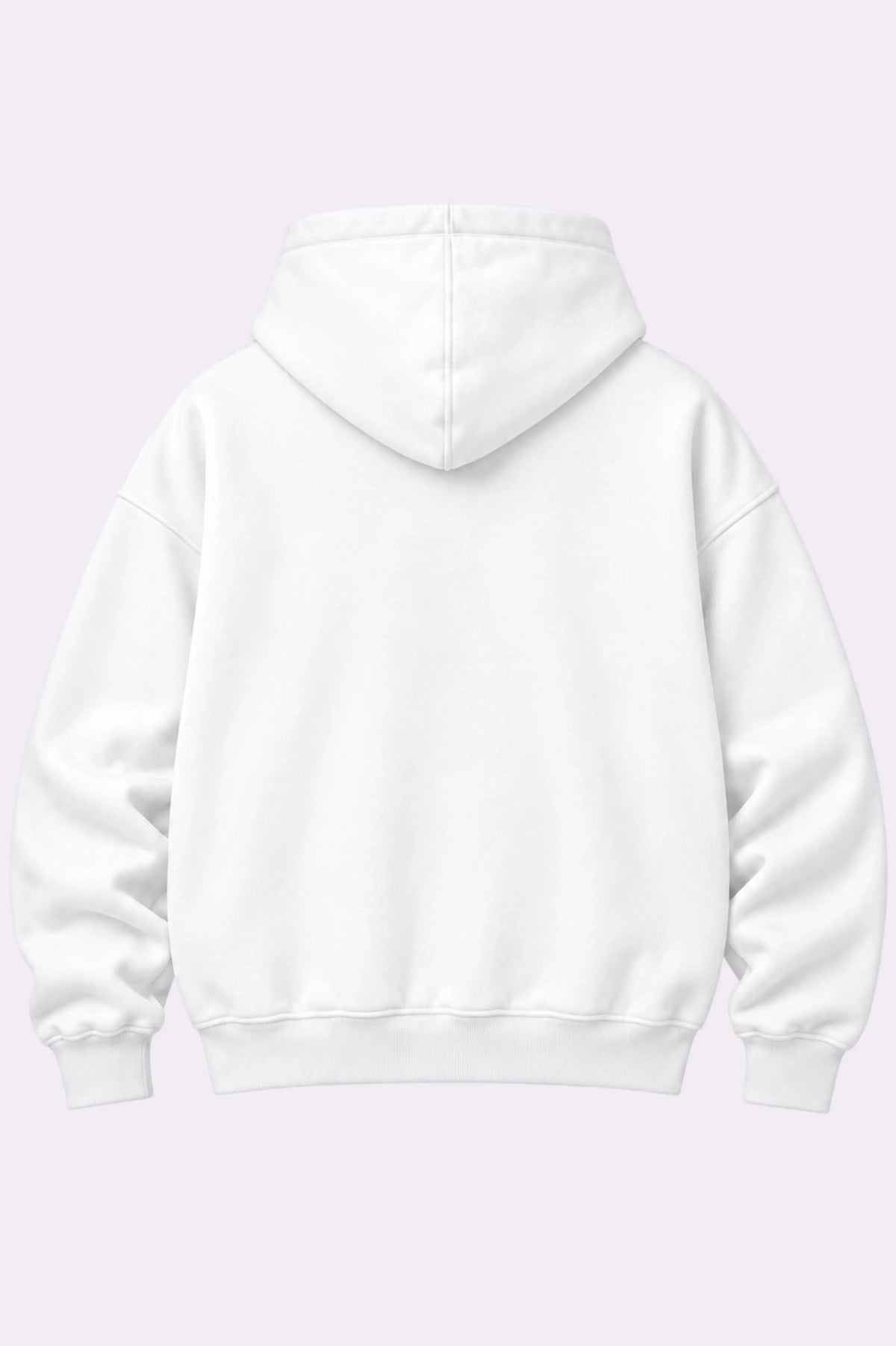 Worldwide Studio White Zip-Up Hoodie