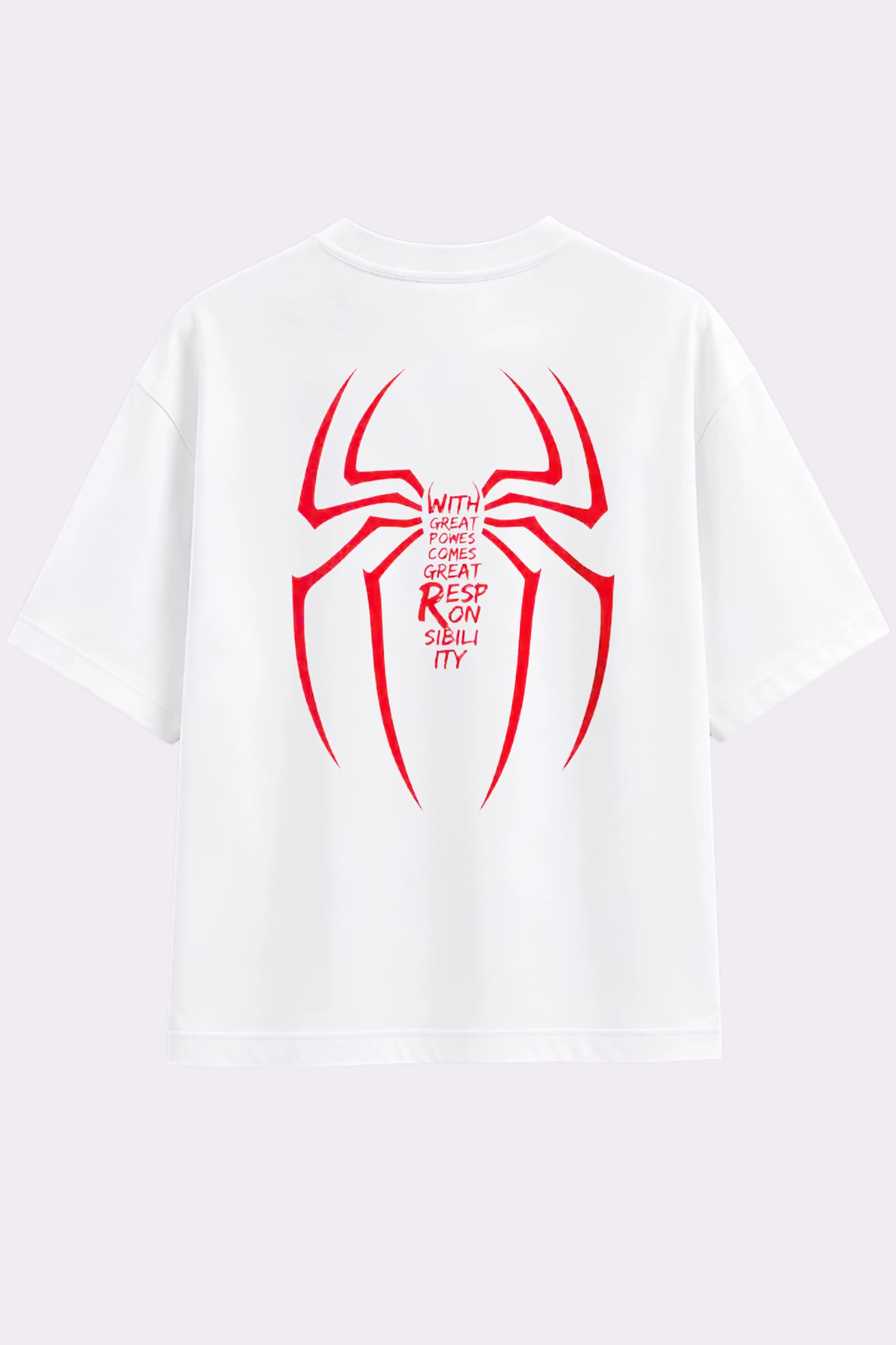 Marvel Spider Man Drop Shoulder T-Shirt