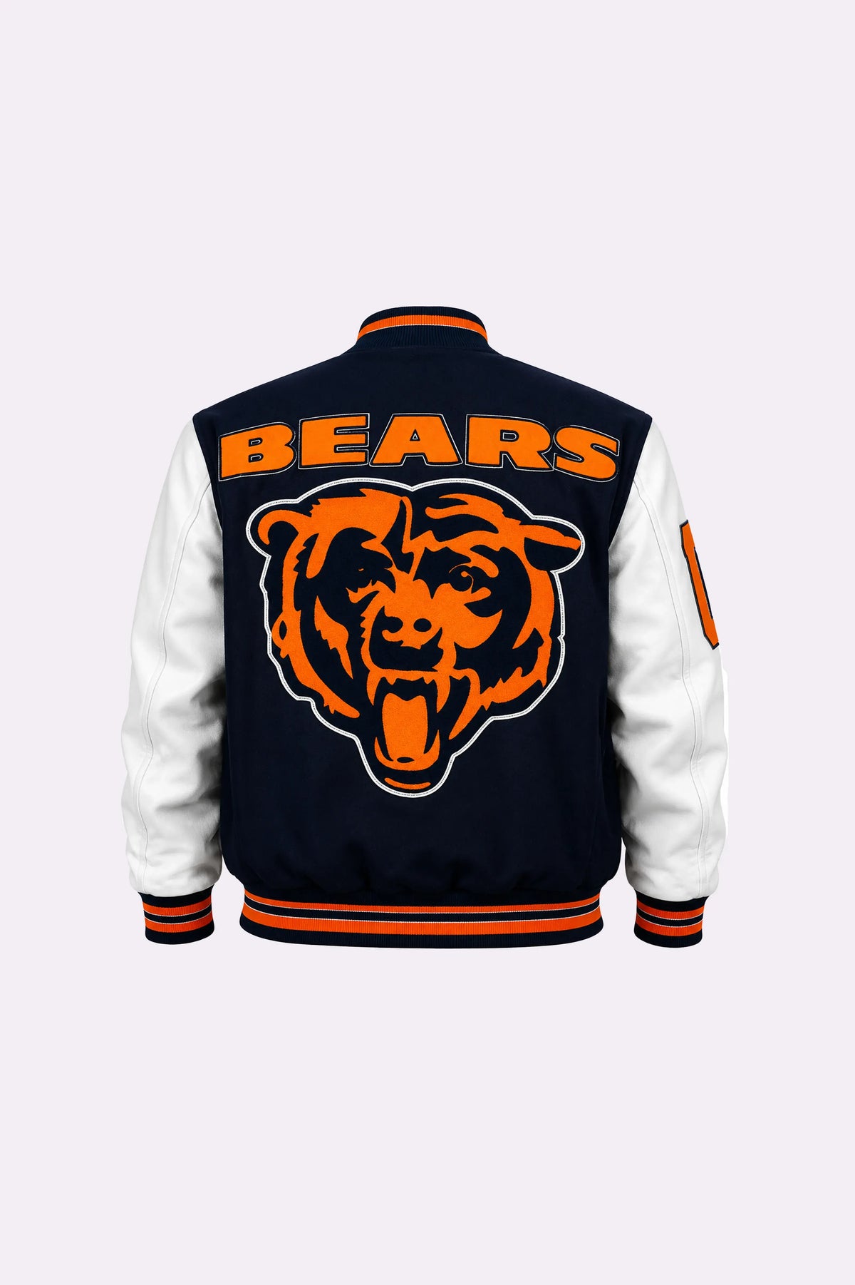 Chicago Bears Varsity Jacket - back view