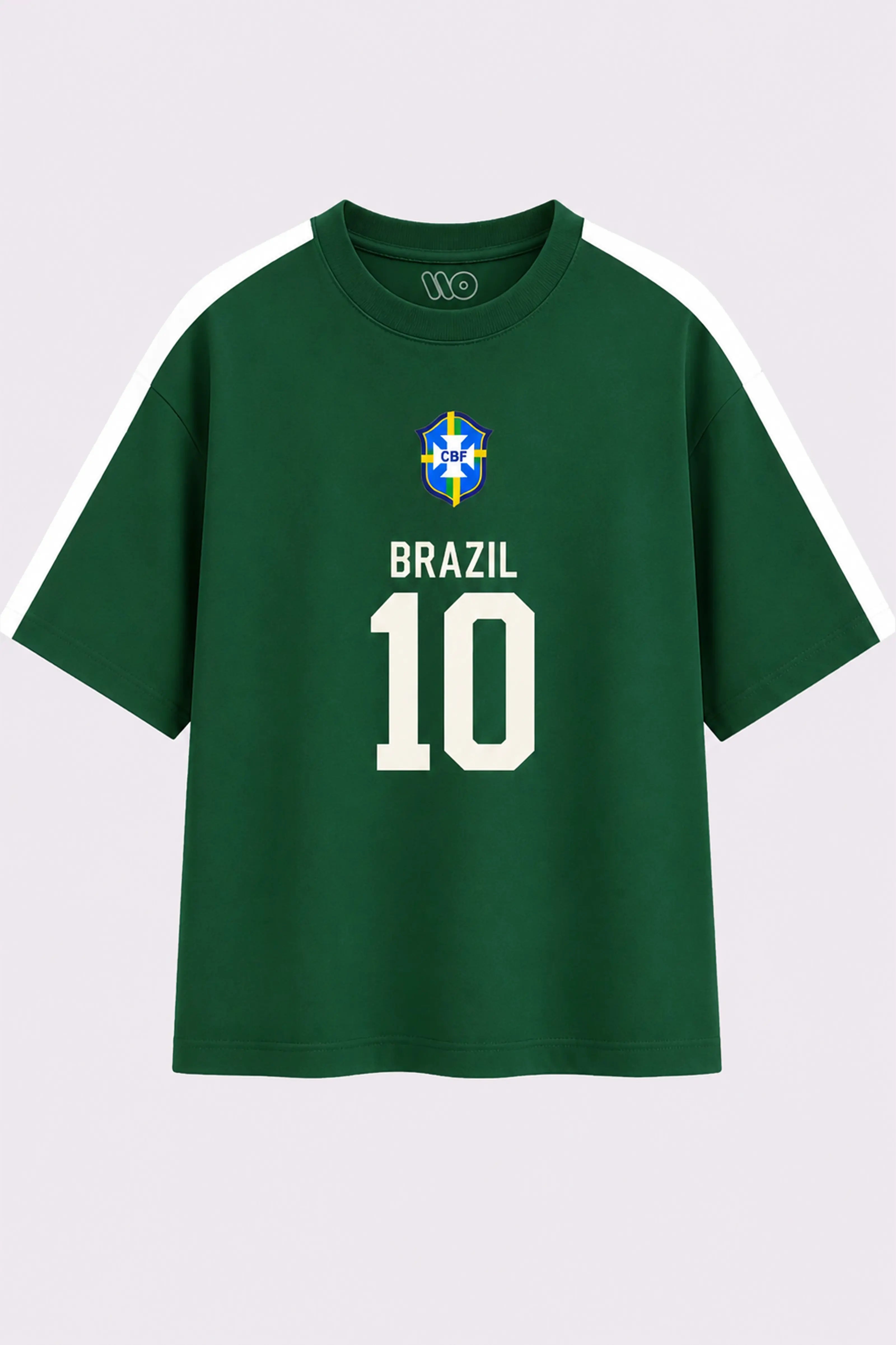BRAZIL 10 Graphic Football T-Shirt