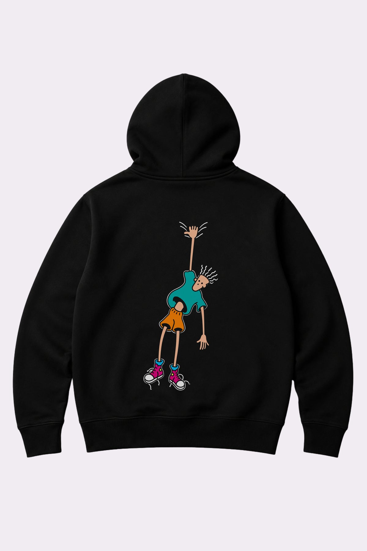 Fido Dido Hanging Black Juniors Hoodie
