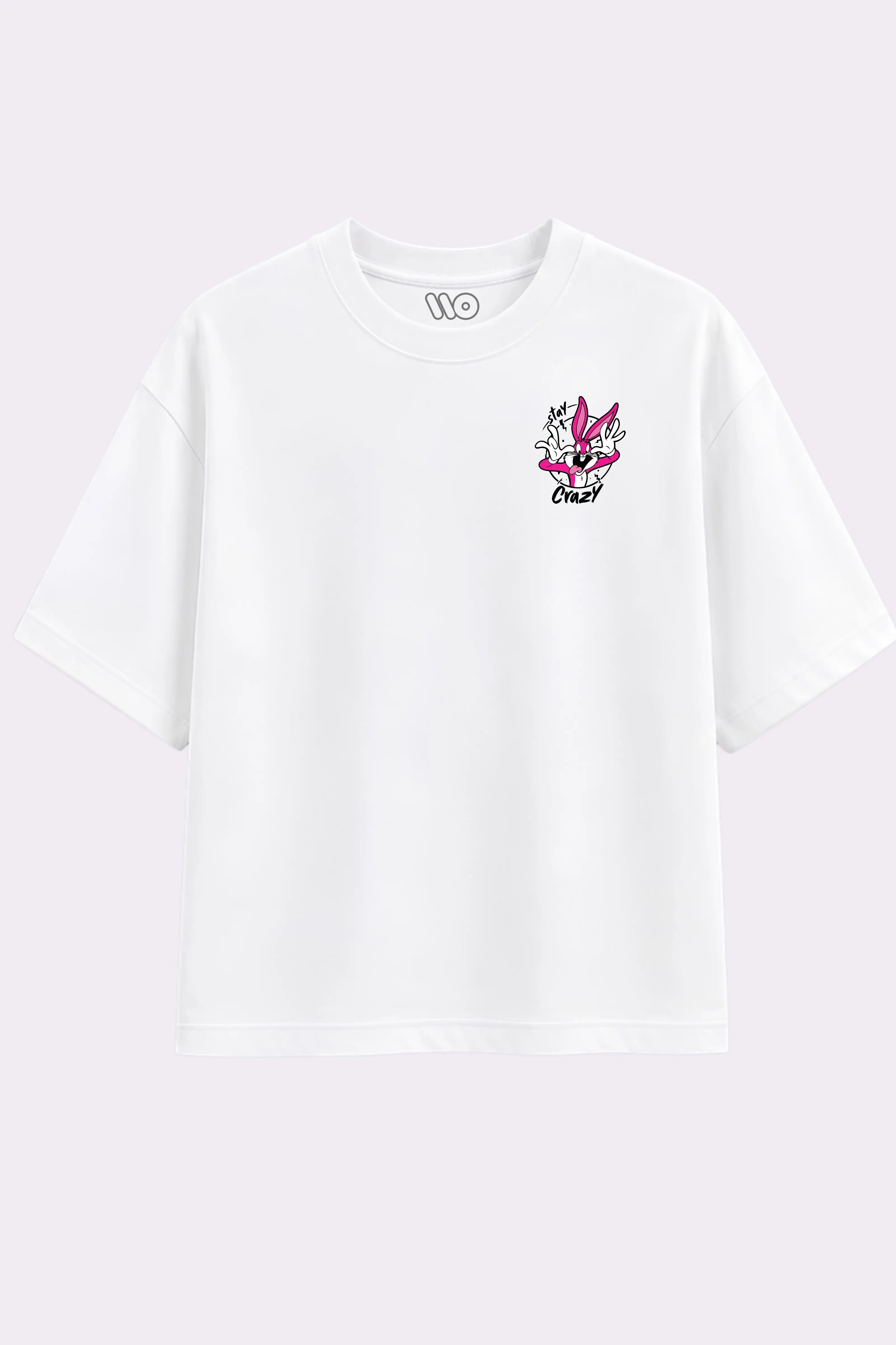 Bugs Bunny White Oversized T-Shirt