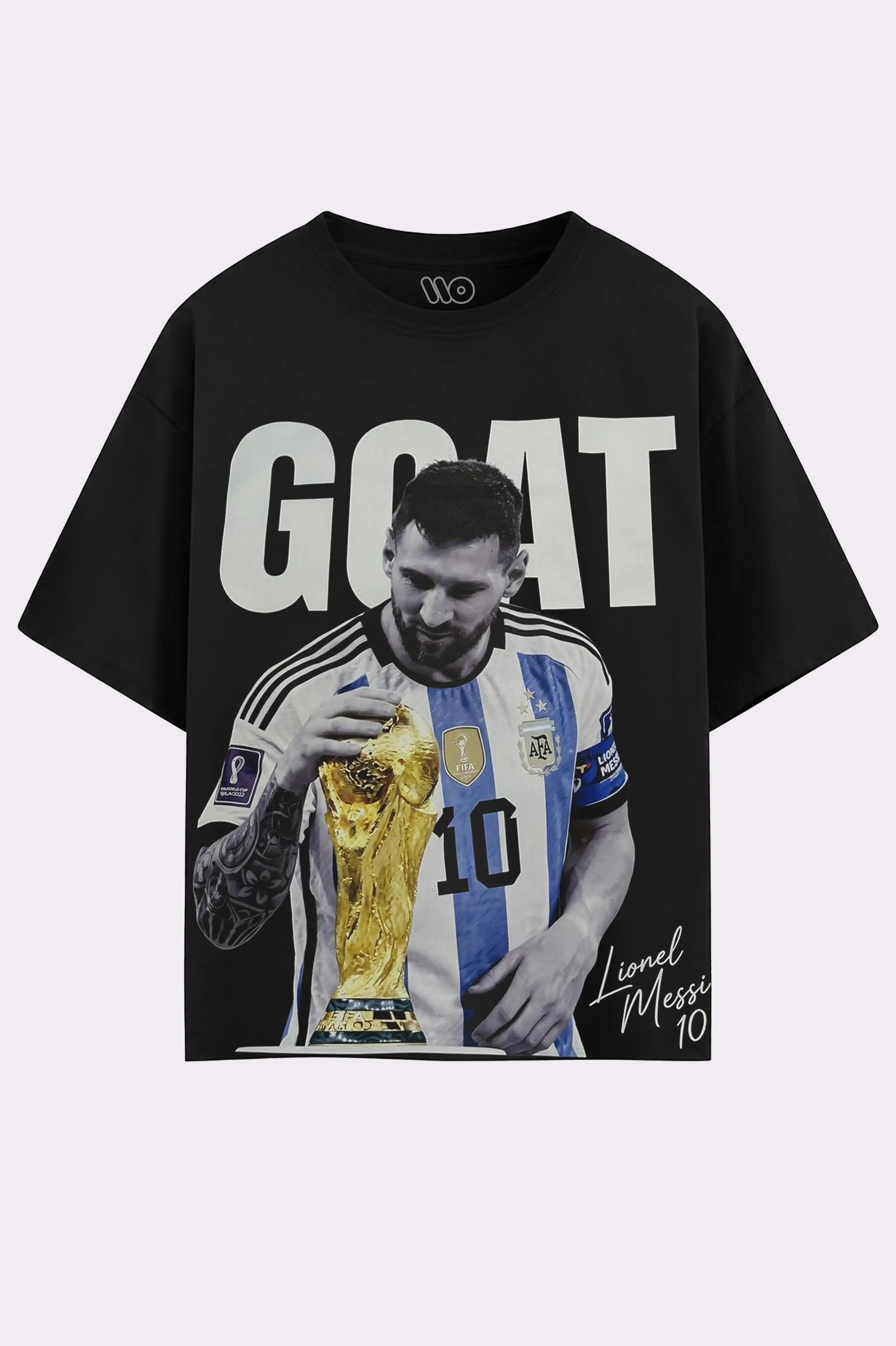 Messi World Cup Champion Graphic T-Shirt