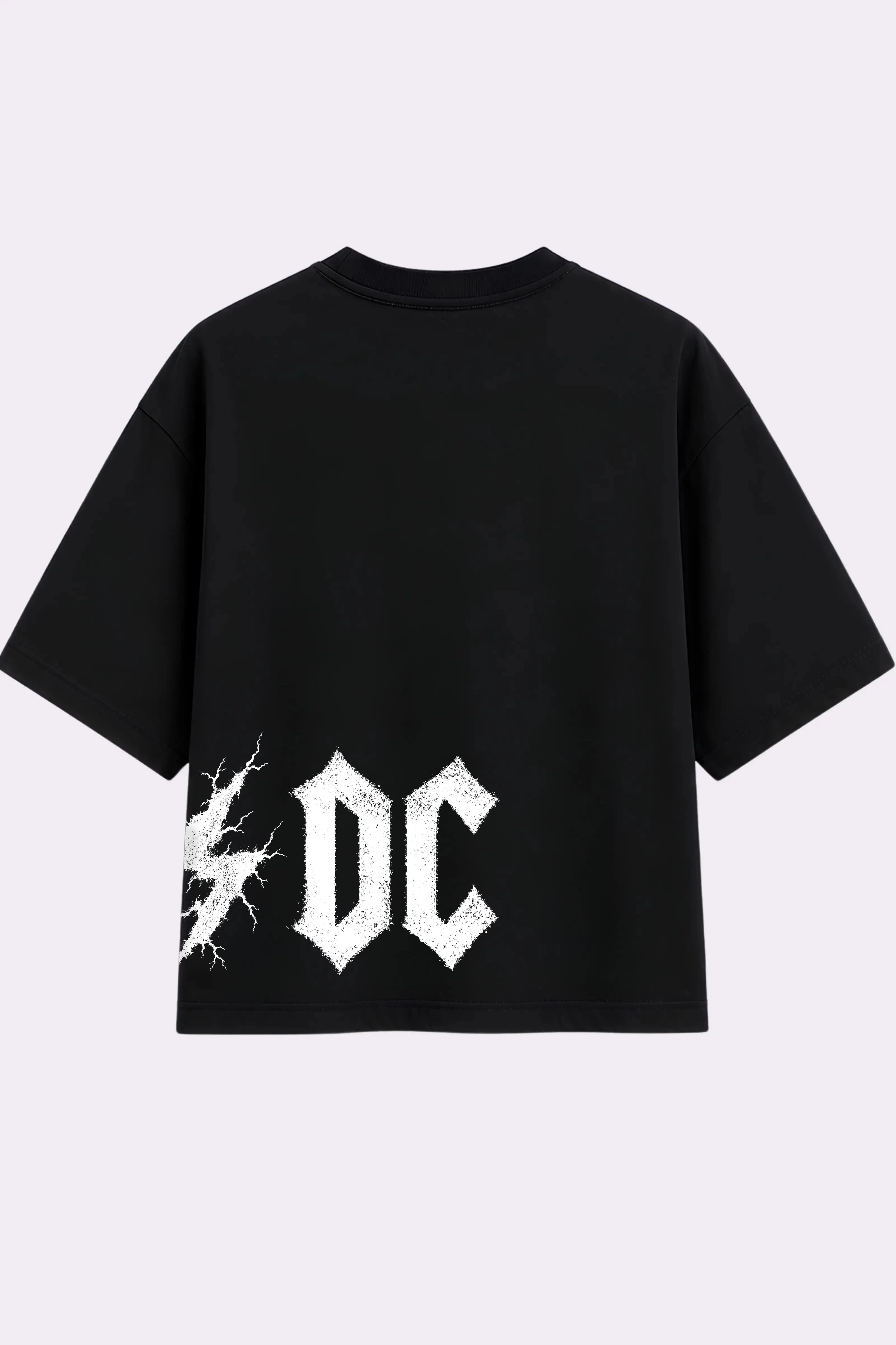 AC/DC Black Oversized T-Shirt