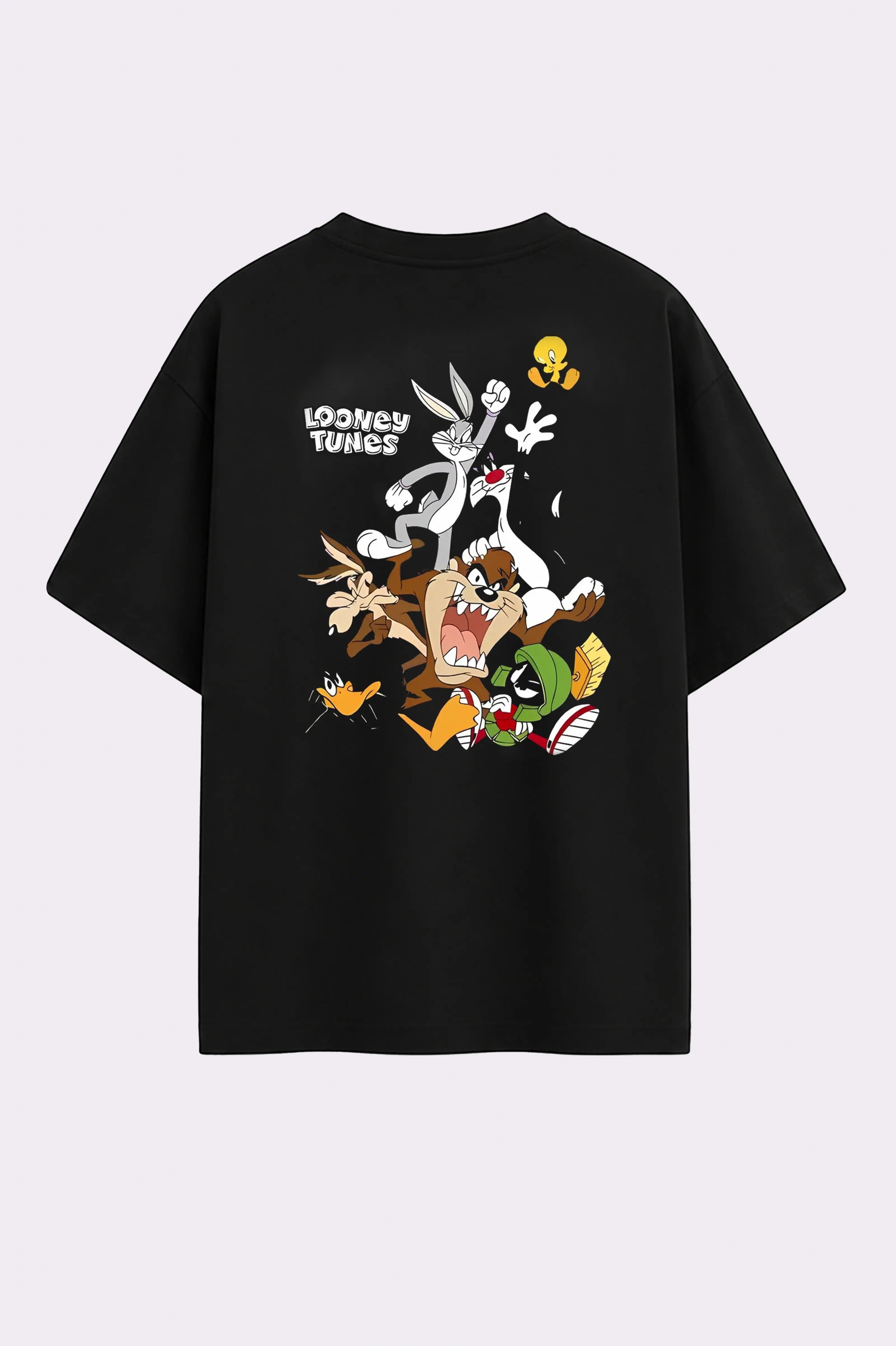 Black Looney Tunes Graphic T-Shirt