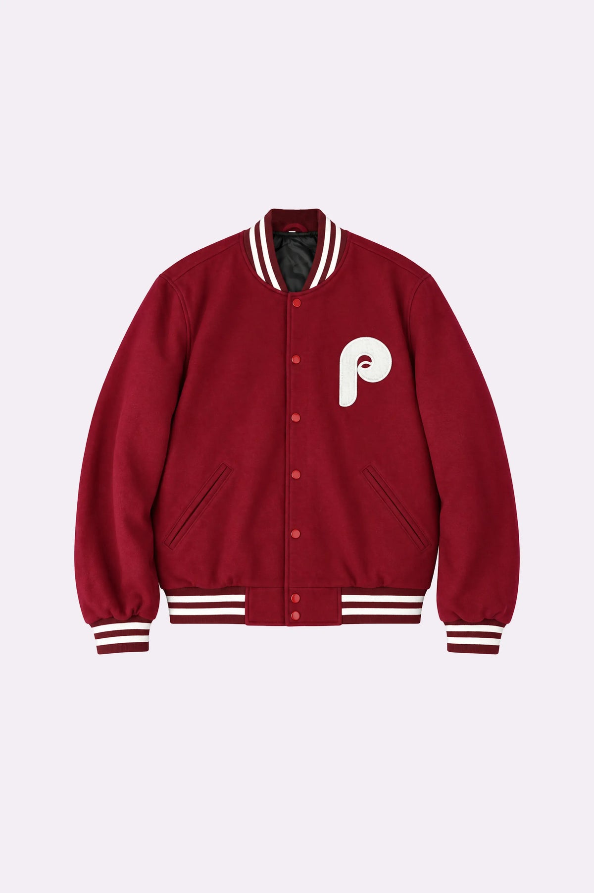 Philadelphia Phillies Burgundy Jacket