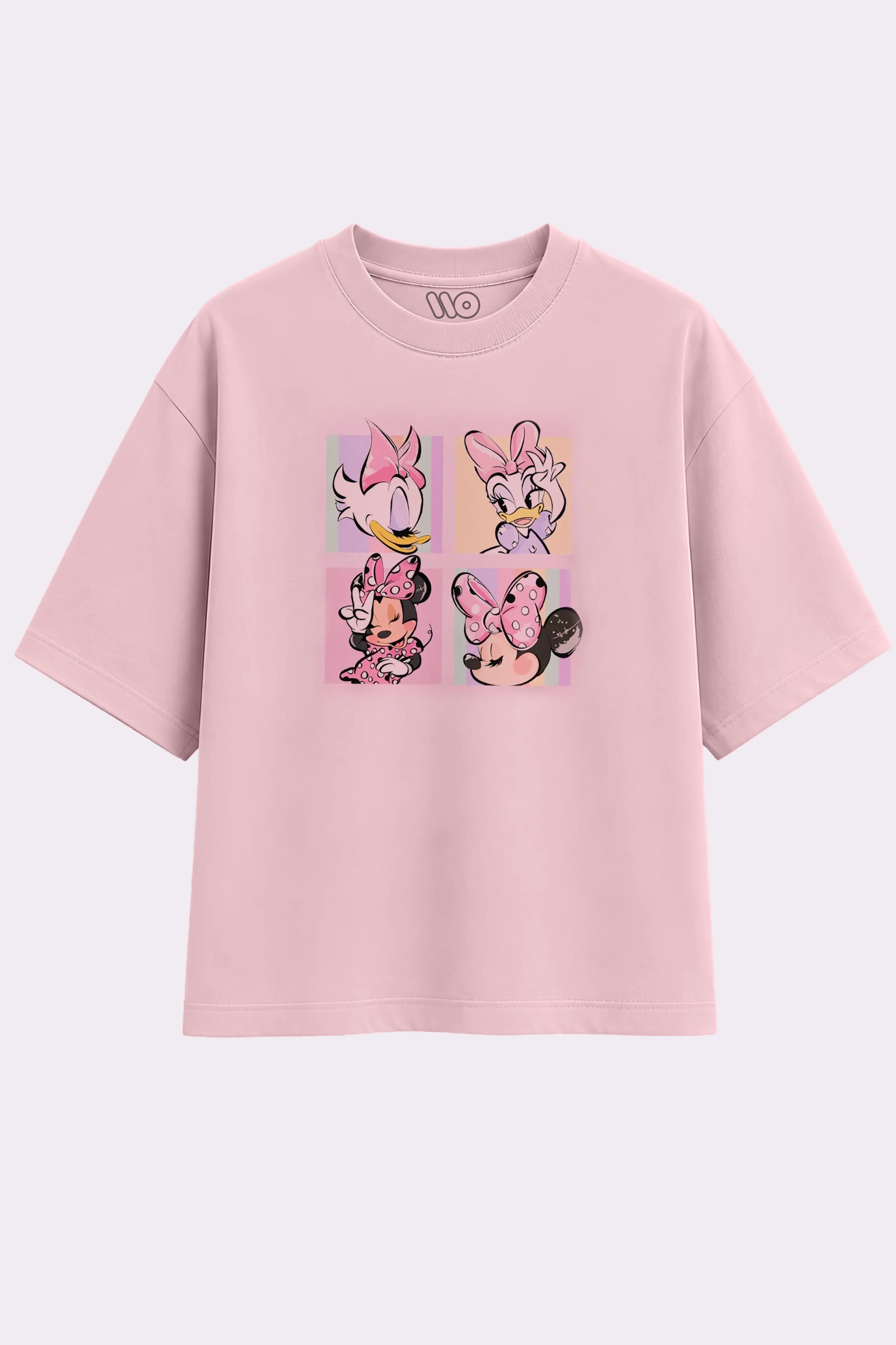 Daisy & Minnie Graphic Pink T-Shirt
