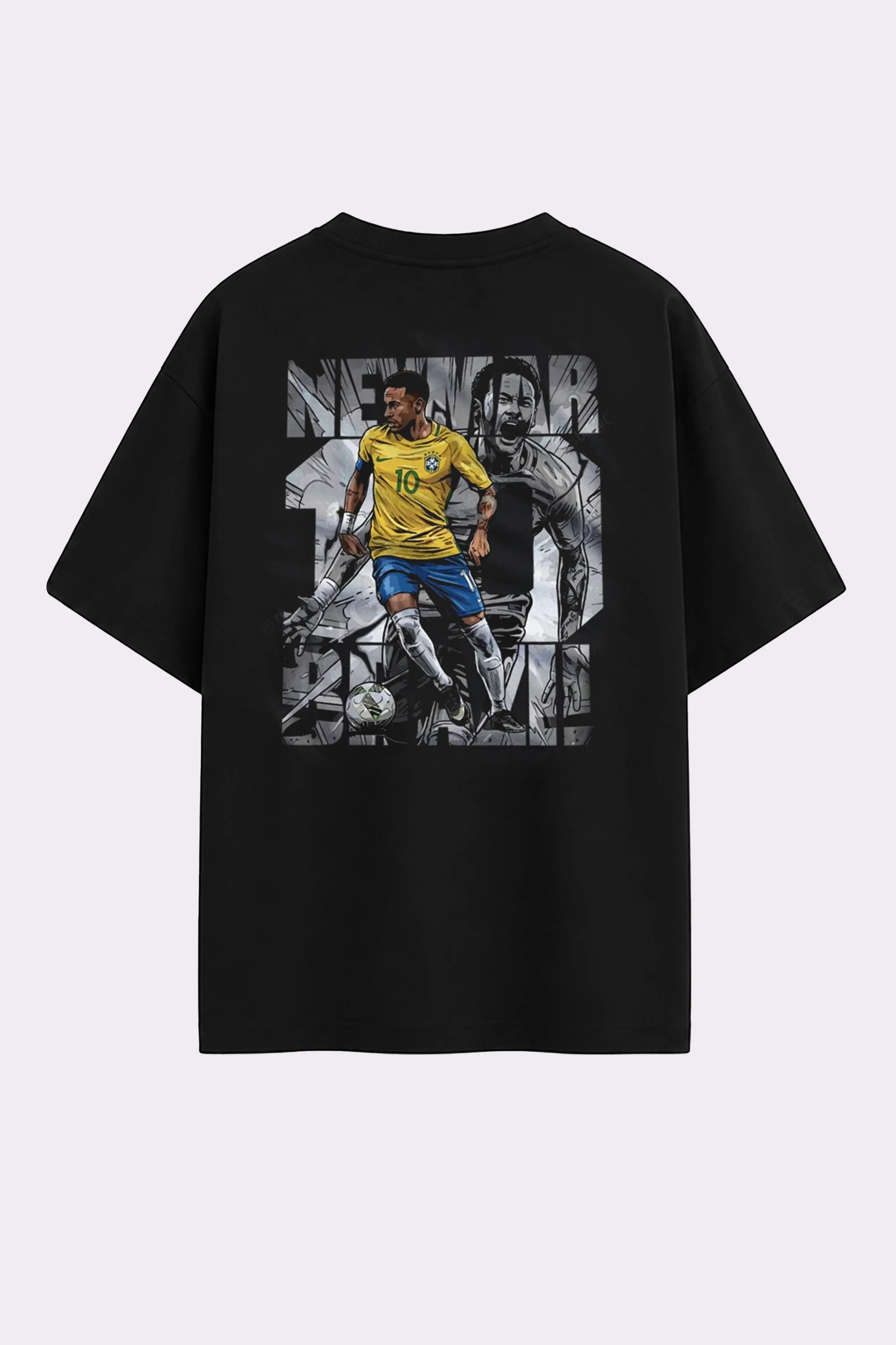 Neymar Jr Brazil Graphic Soccer T-Shirt