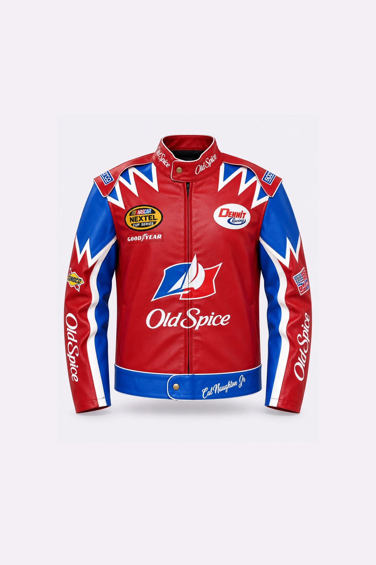 Old Spice Faux Leather Jacket