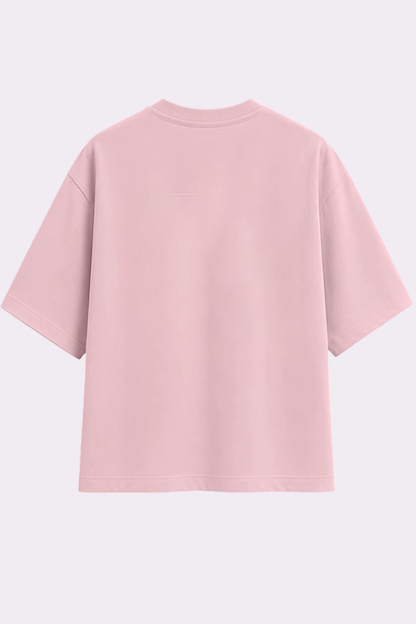 Pink Butterfly Oversized T-Shirt
