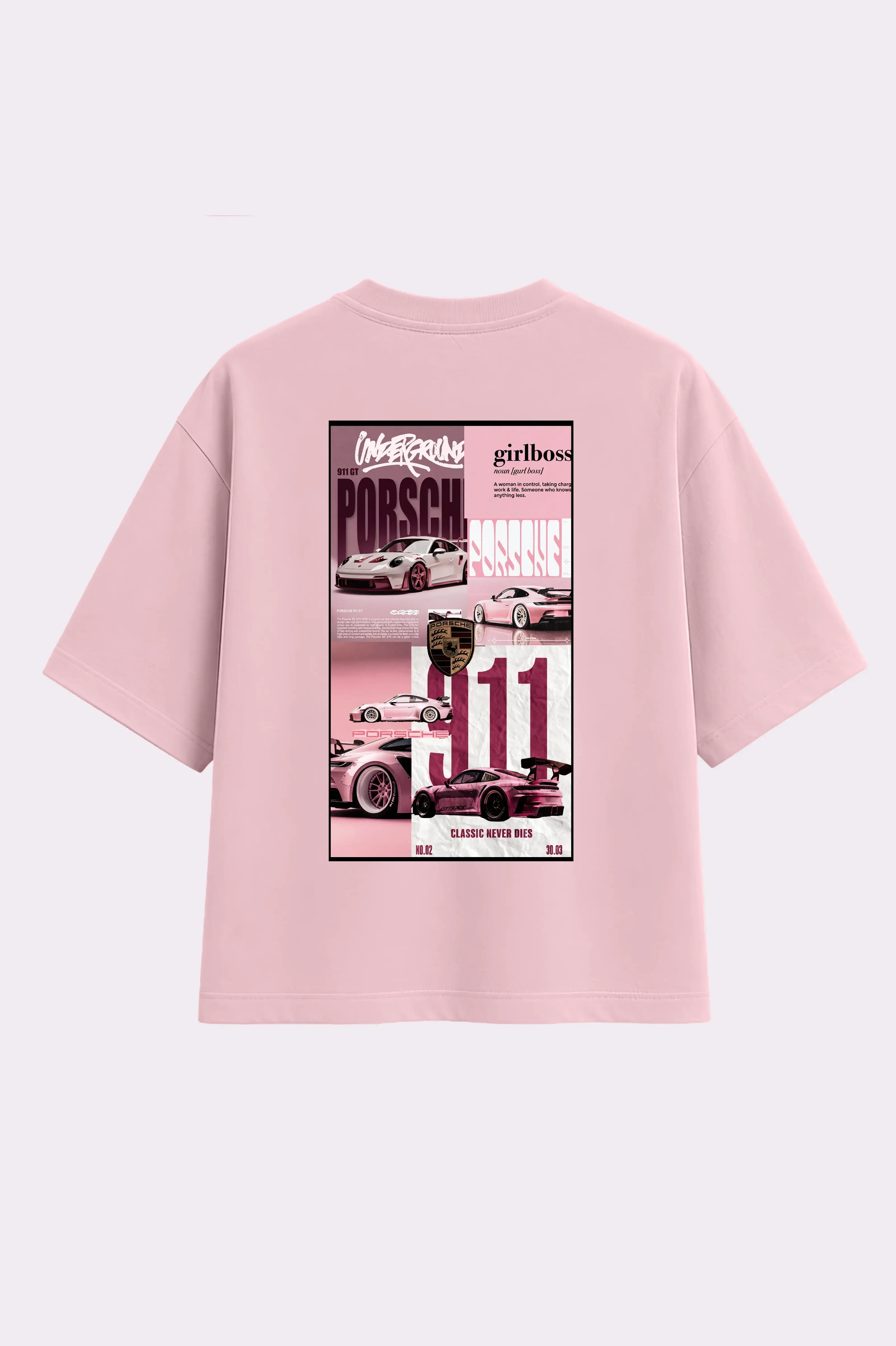 Porsche 911 Pink T-shirt