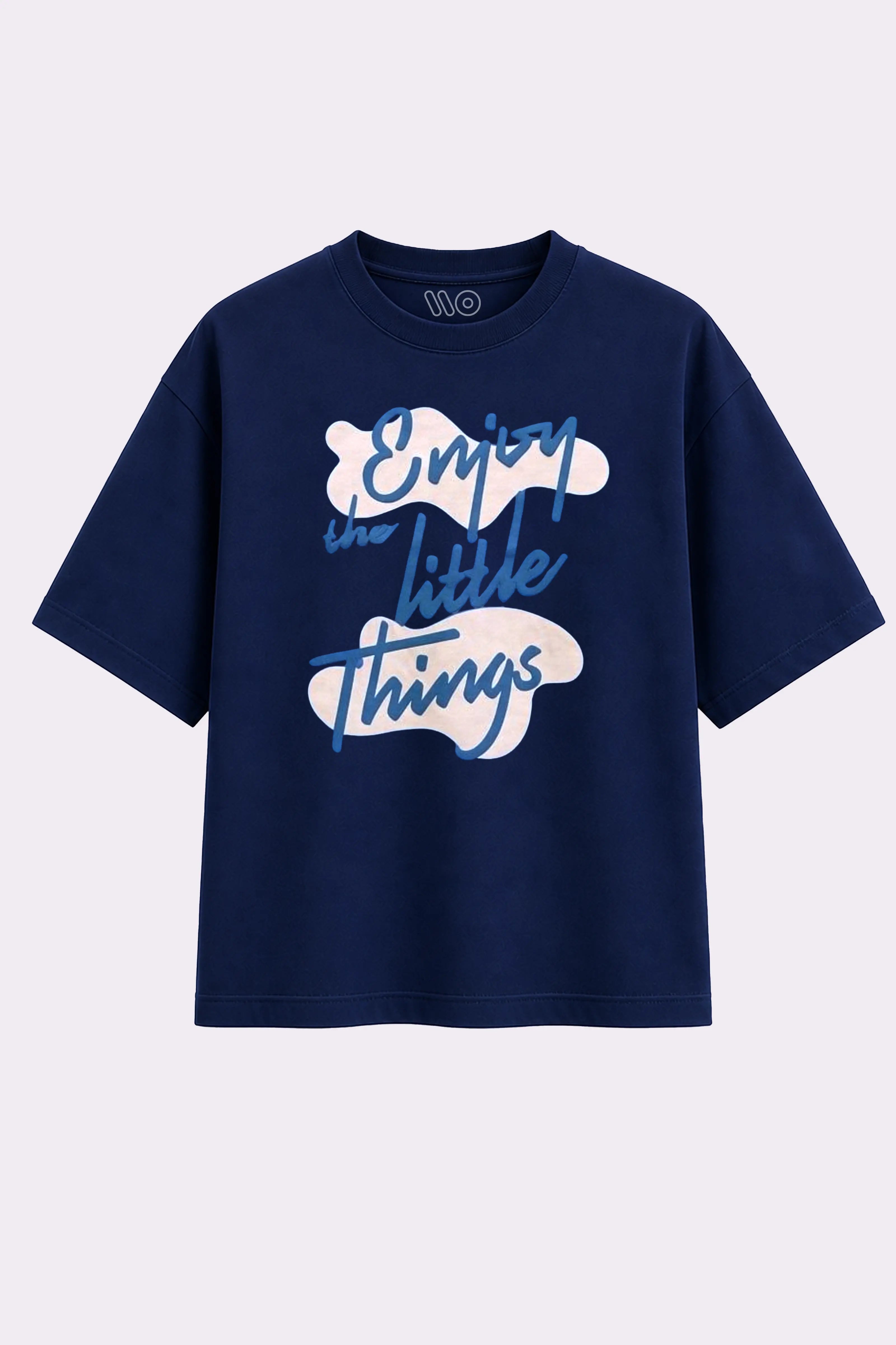 Enjoy the Little Things Navy Blue T-Shirt