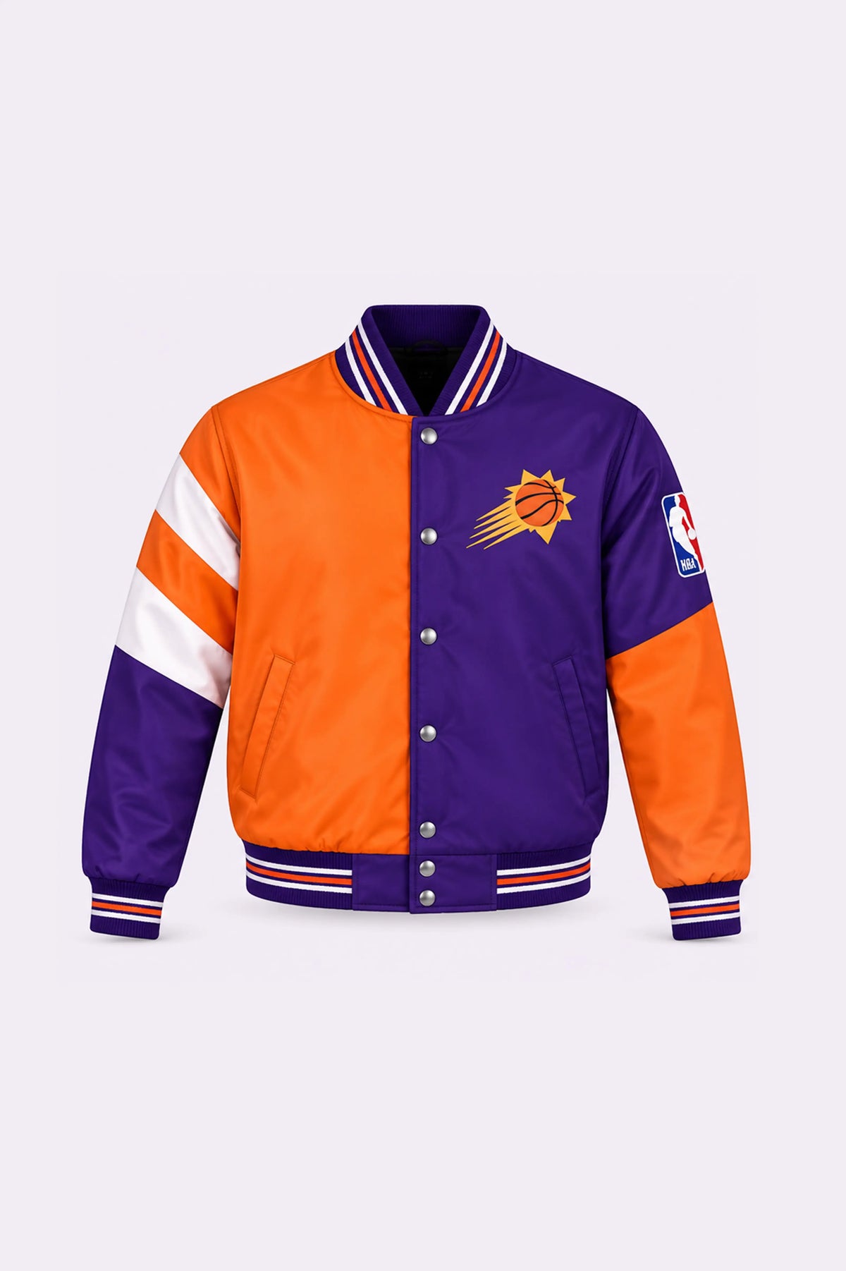 Phoenix Suns Satin Jacket - front view