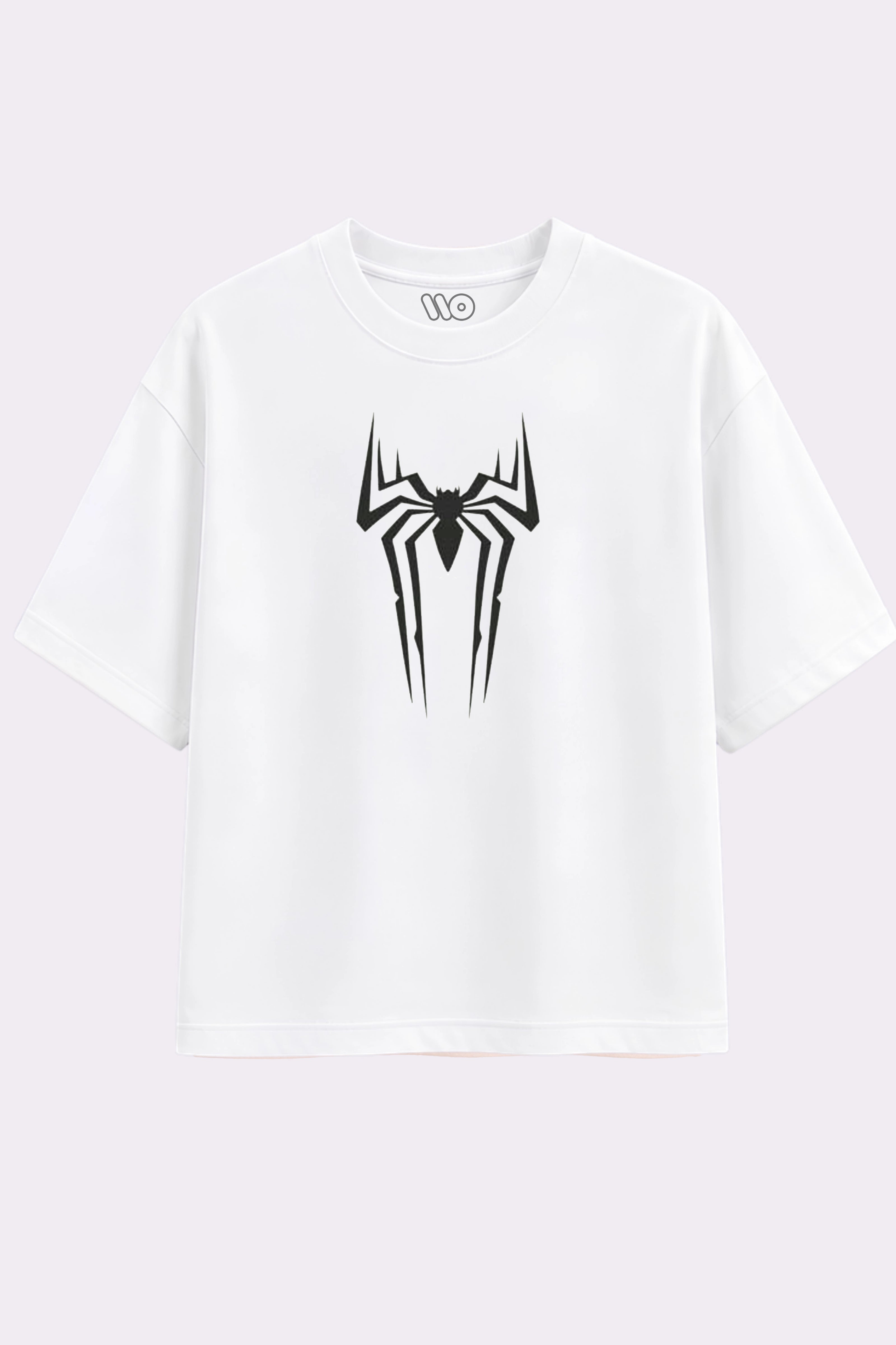 Marvel Spider-Man White Oversized T-Shirt