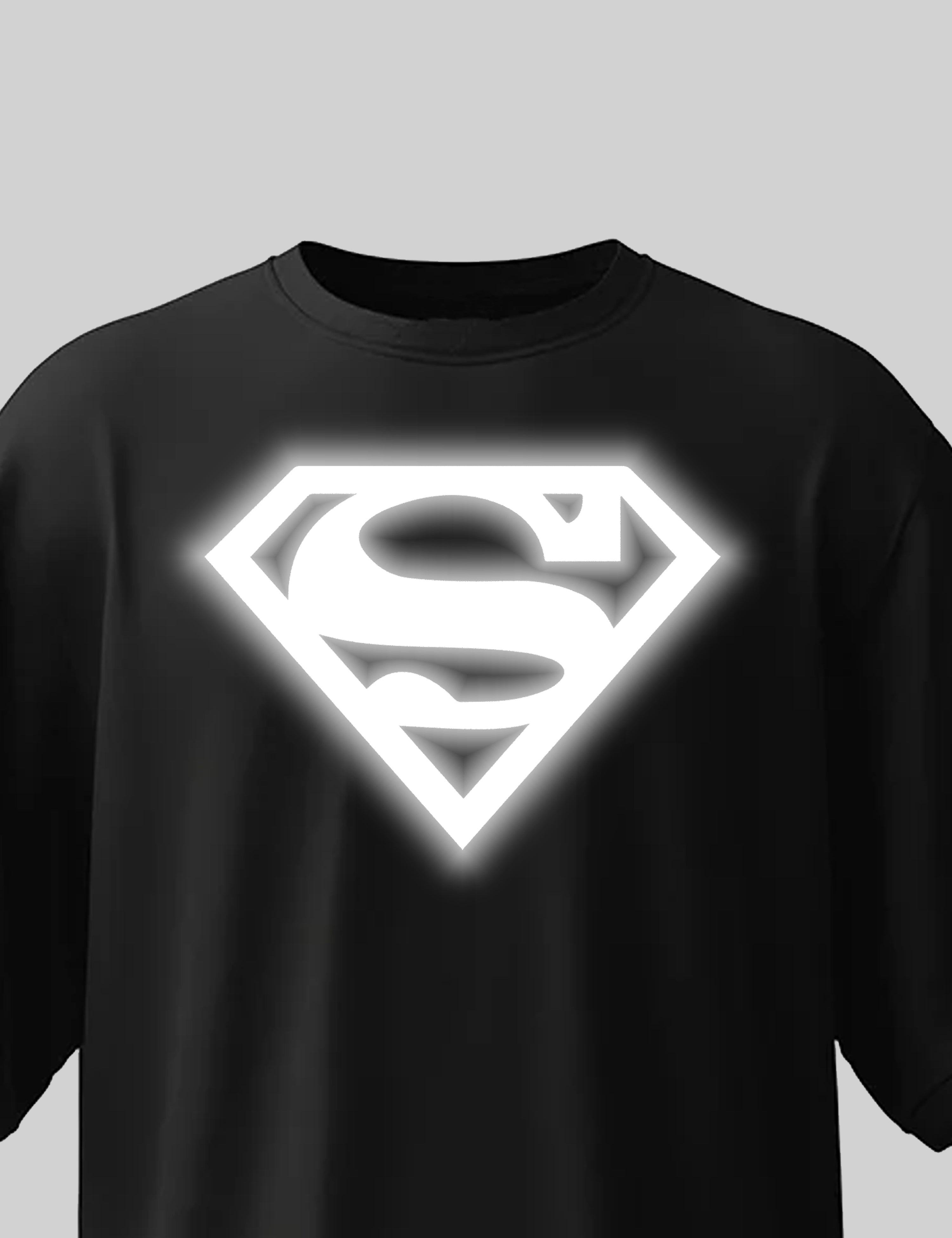 superman oversized tees