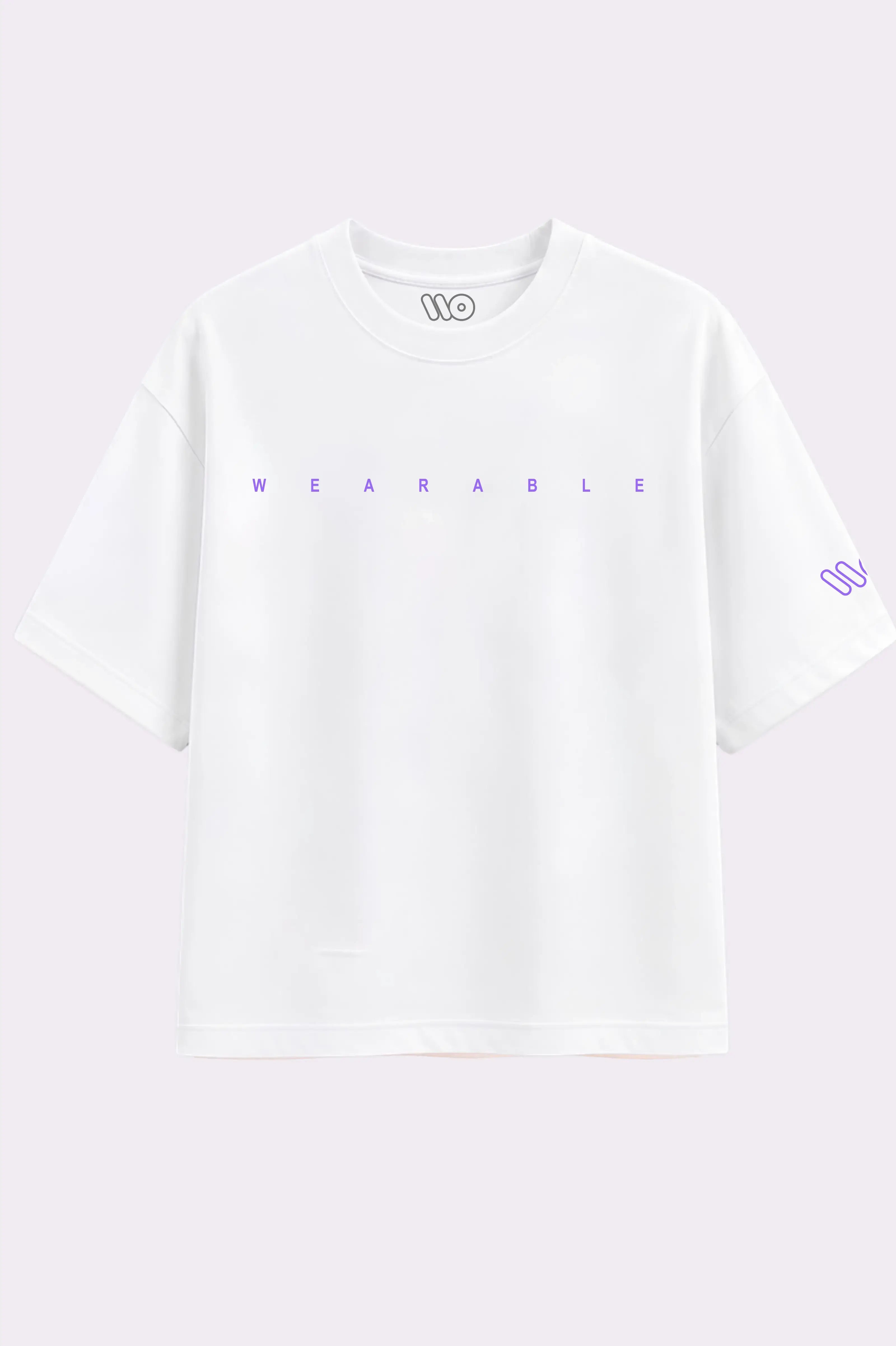Death Metal White Oversized T-Shirt