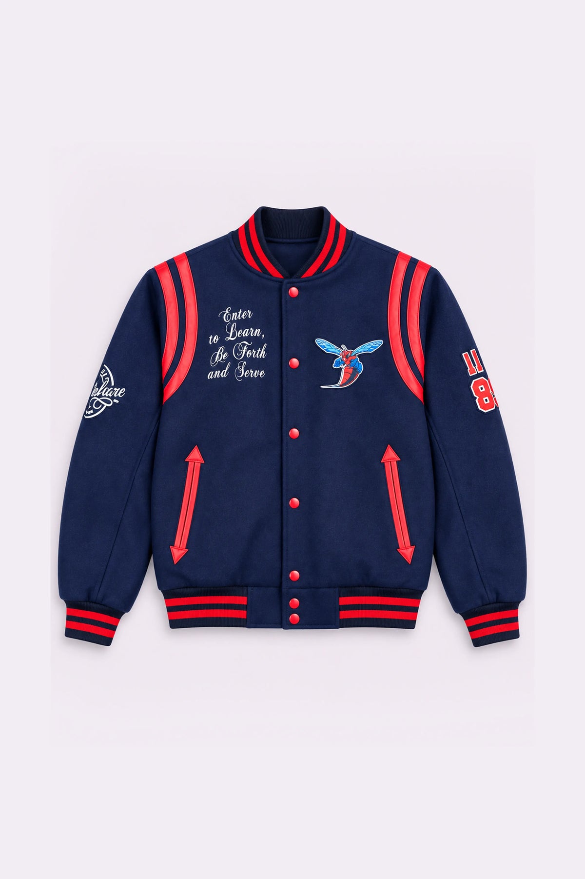 Delaware State Wool Varsity Jacket