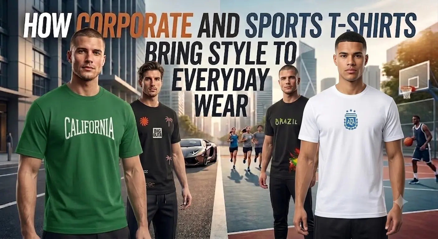 How Corporate and Sports T-Shirts Bring Style to Everyday Wear