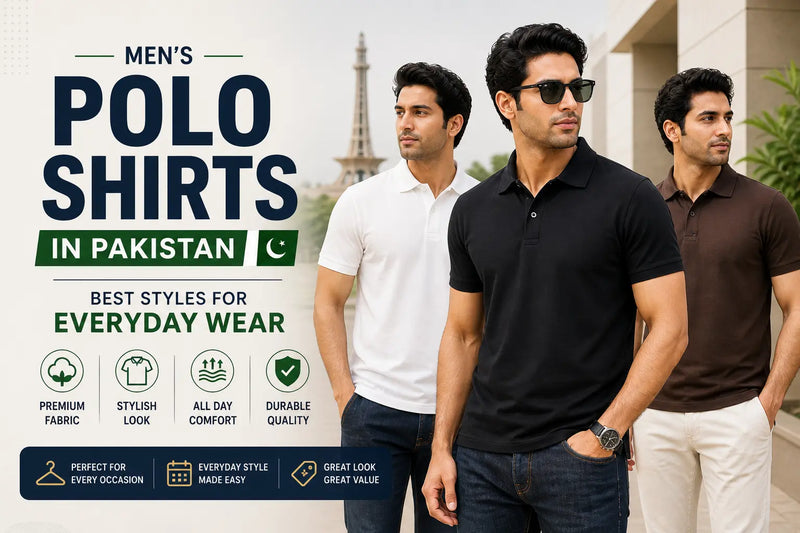 Mens Polo Shirts in Pakistan: Best Styles for Everyday Wear