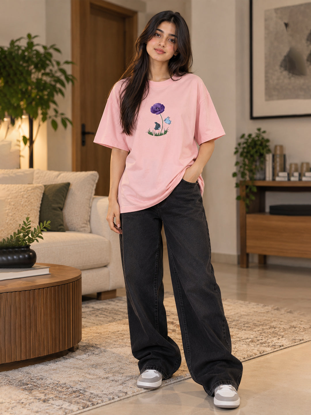Women Embroidered T-Shirts