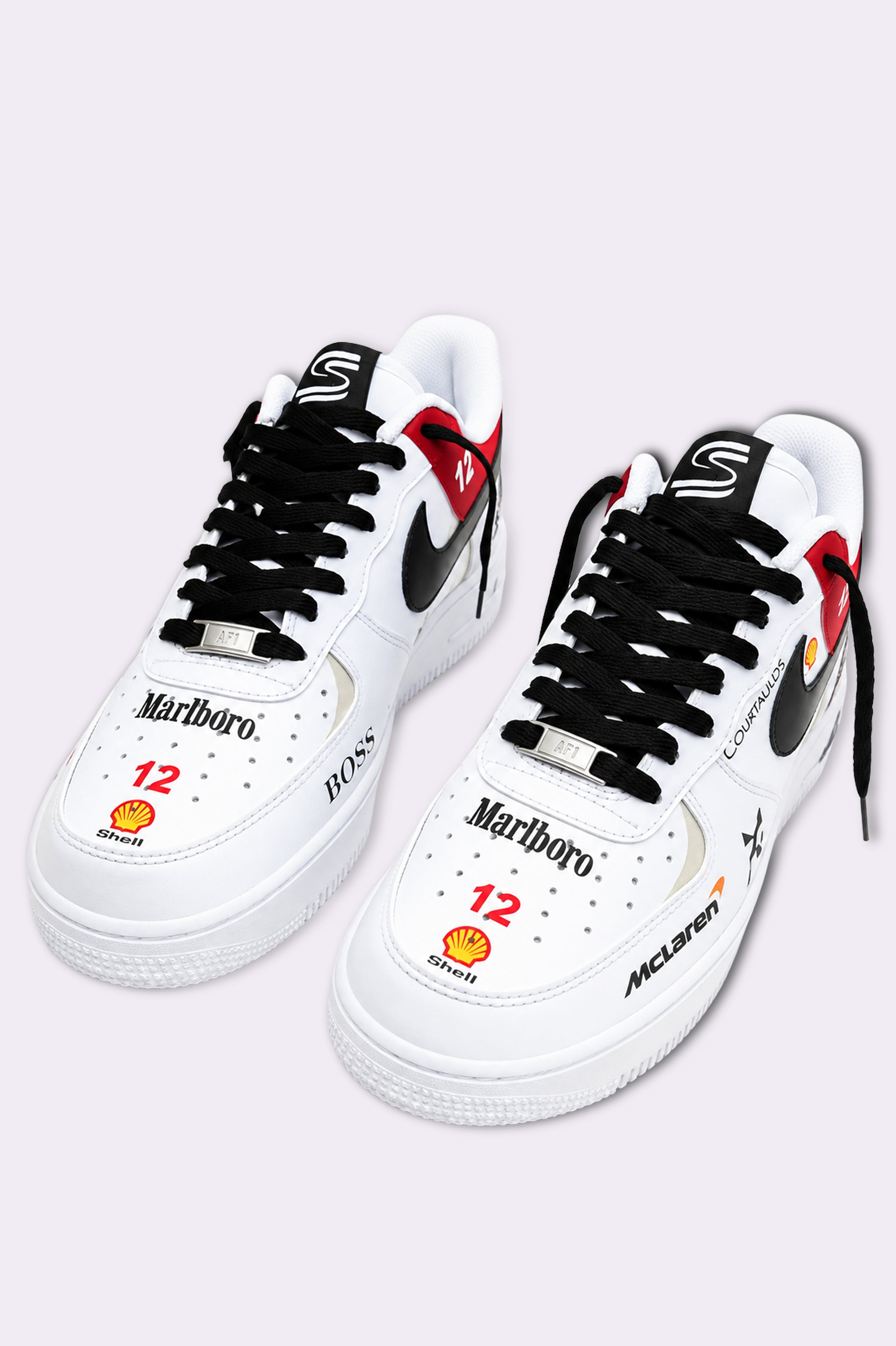 Hand Painted McLaren AF1 Sneakers