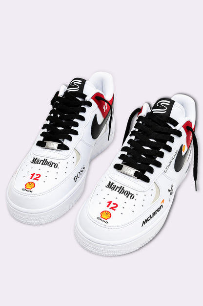 Hand Painted McLaren AF1 Sneakers