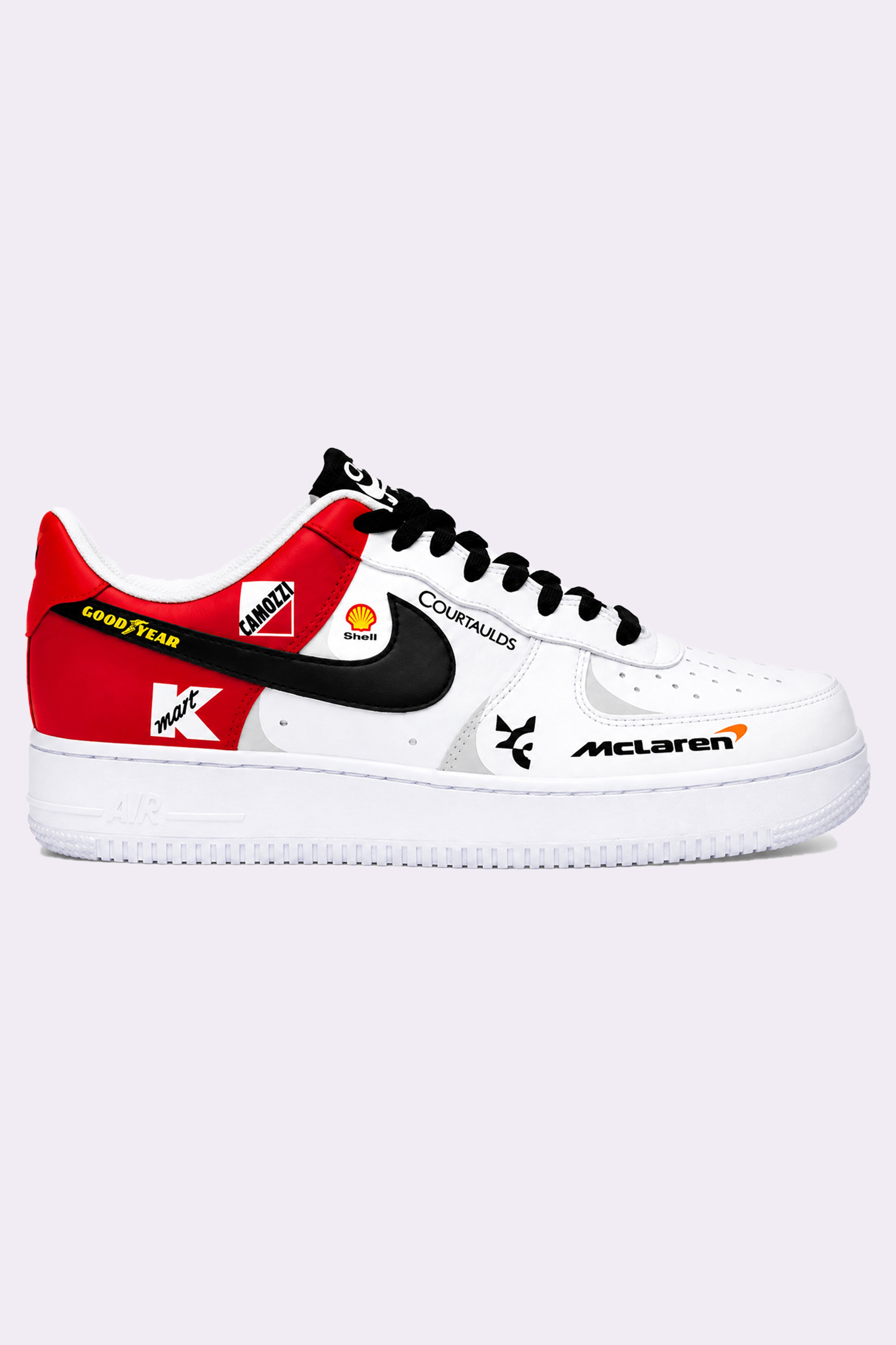 Hand Painted McLaren AF1 Sneakers