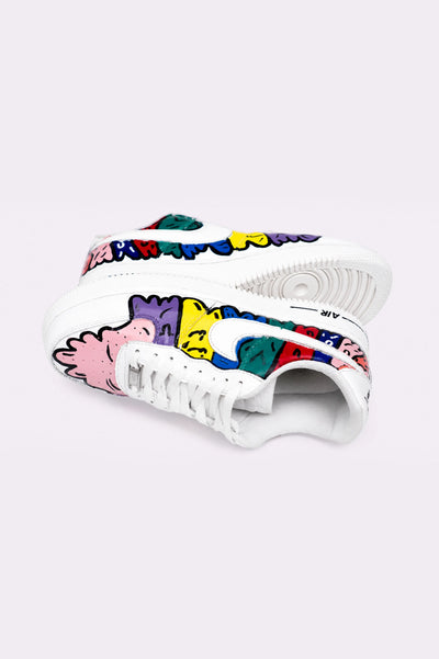 Hand Painted Air Force 1 Sneakers