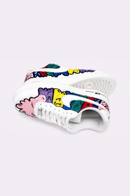 Hand Painted Air Force 1 Sneakers