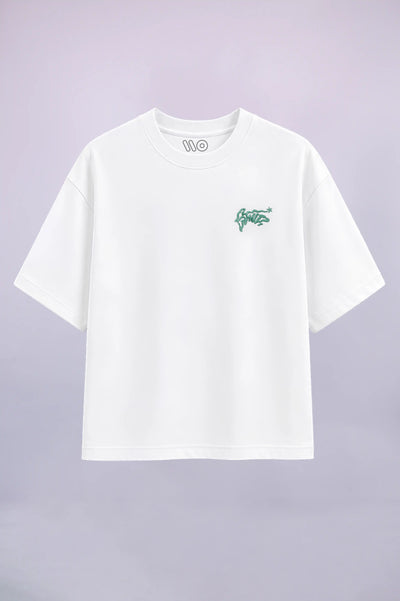 STWD White Oversized T-Shirt