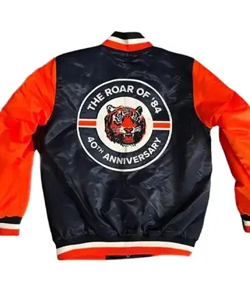 1984 Tigers World Starter Varsity Jacket
