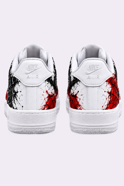 Spiderman Hand-Painted AF1 Sneakers 