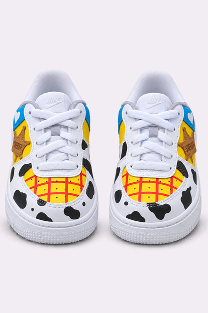 Sheriff Woody Hand-Painted Sneakers