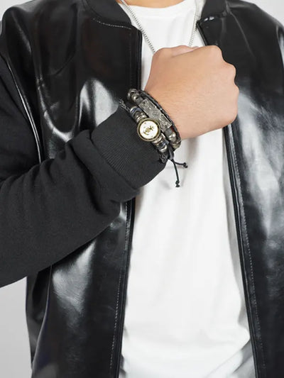 Black Bomber Jacket