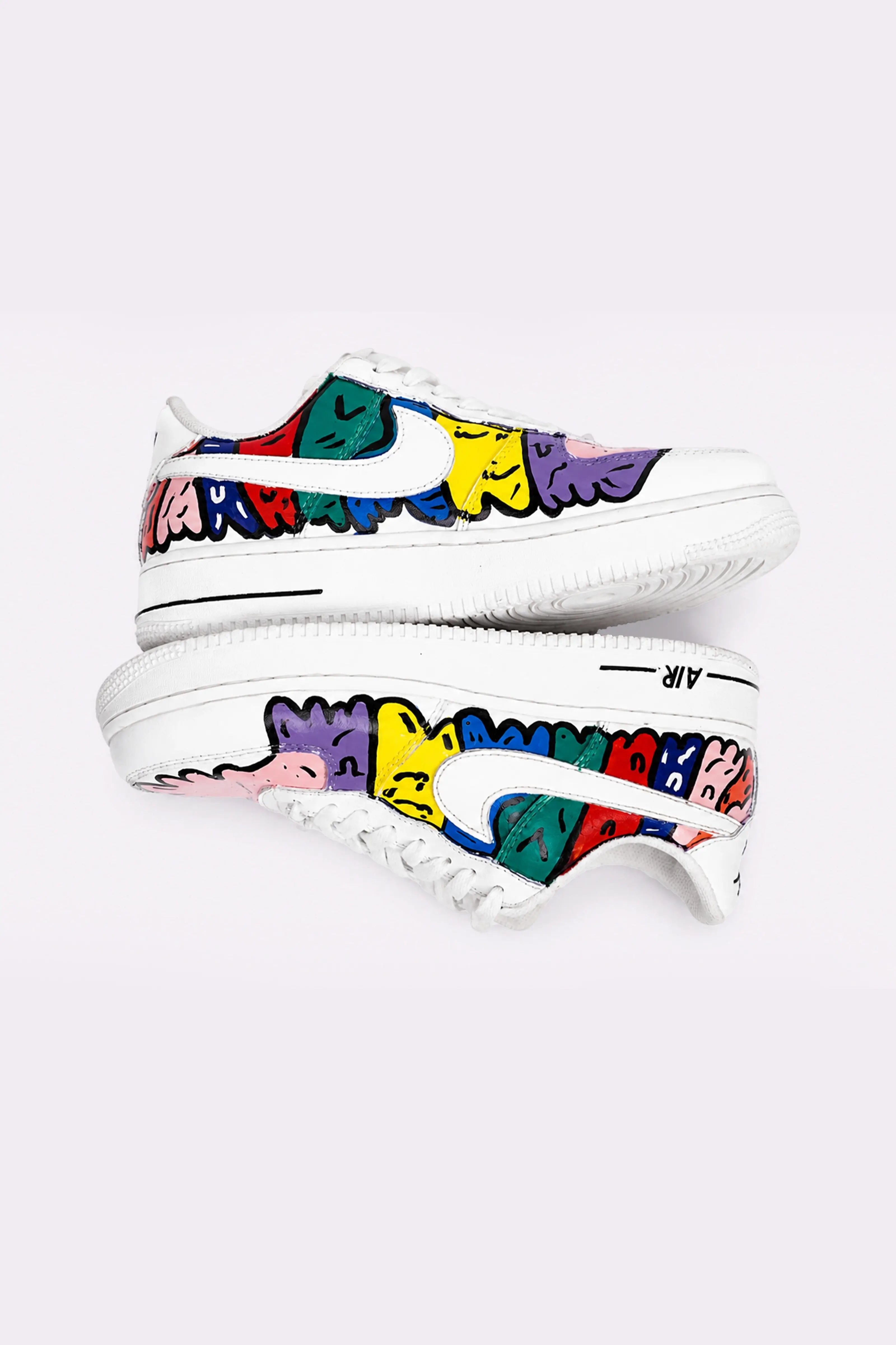 Hand Painted Air Force 1 Sneakers