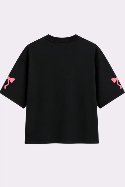 Princess 23 Graphic Black T-Shirt
