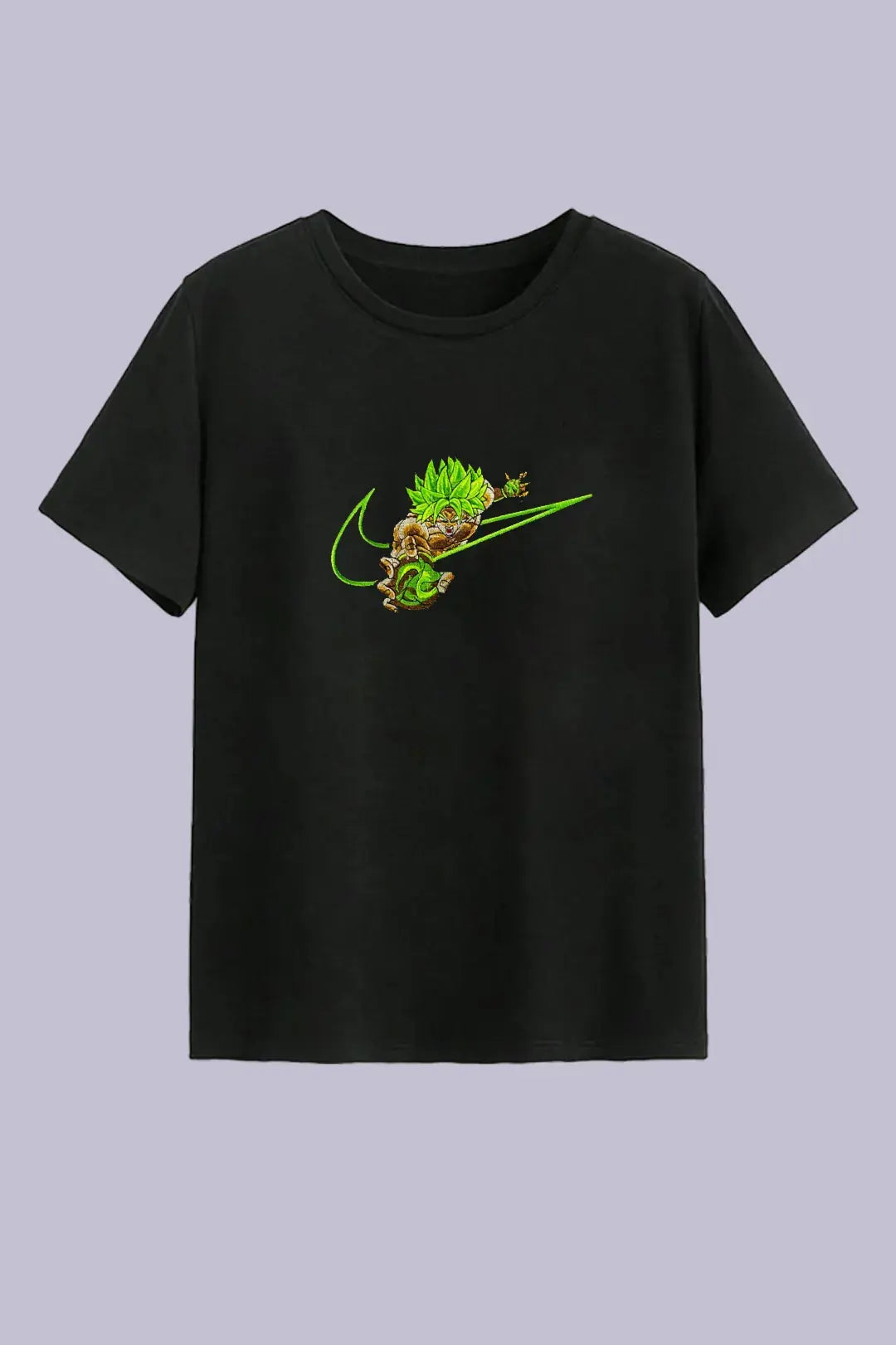 Broly Nike Embroidered Black T-shirt