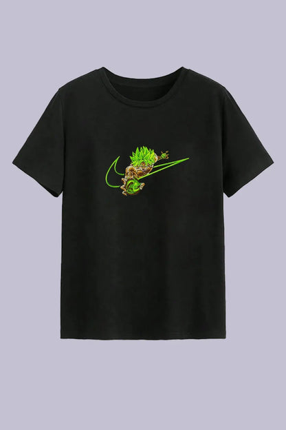 Broly Nike Embroidered Black T-shirt