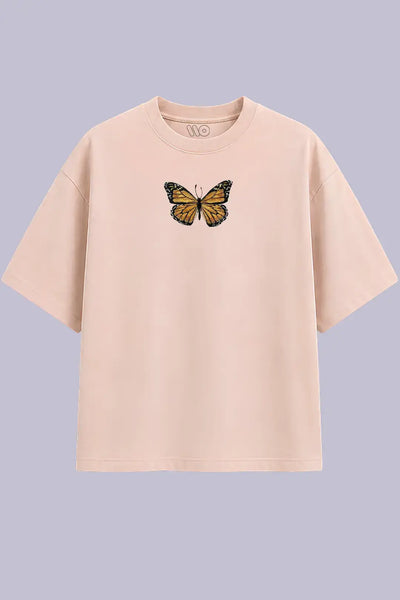 Monarch Butterfly Beige T-Shirt