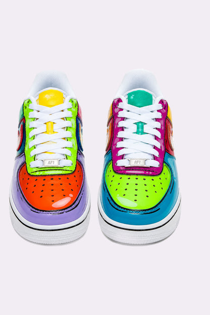 Hand-Painted Chase JRDN Unisex Sneakers