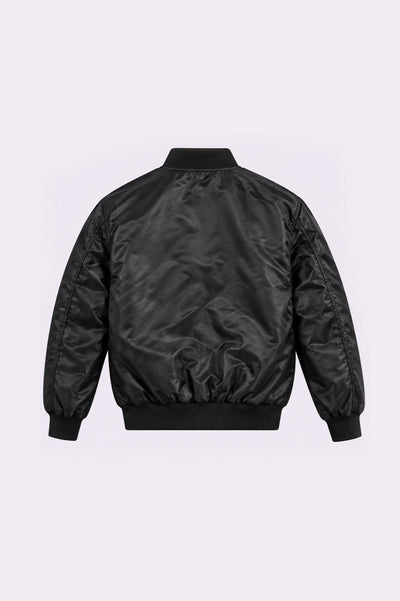 Raiders Satin Bomber Jacket - back view