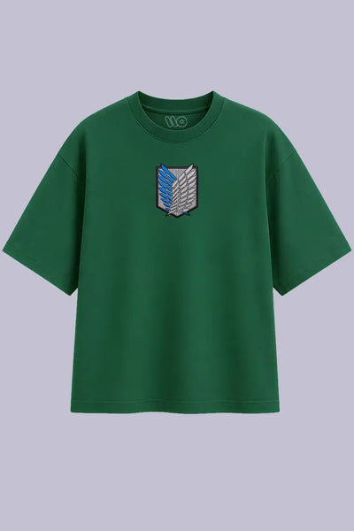 AOT Anime Green T Shirt