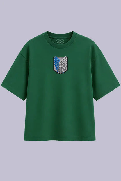 AOT Anime Green T Shirt