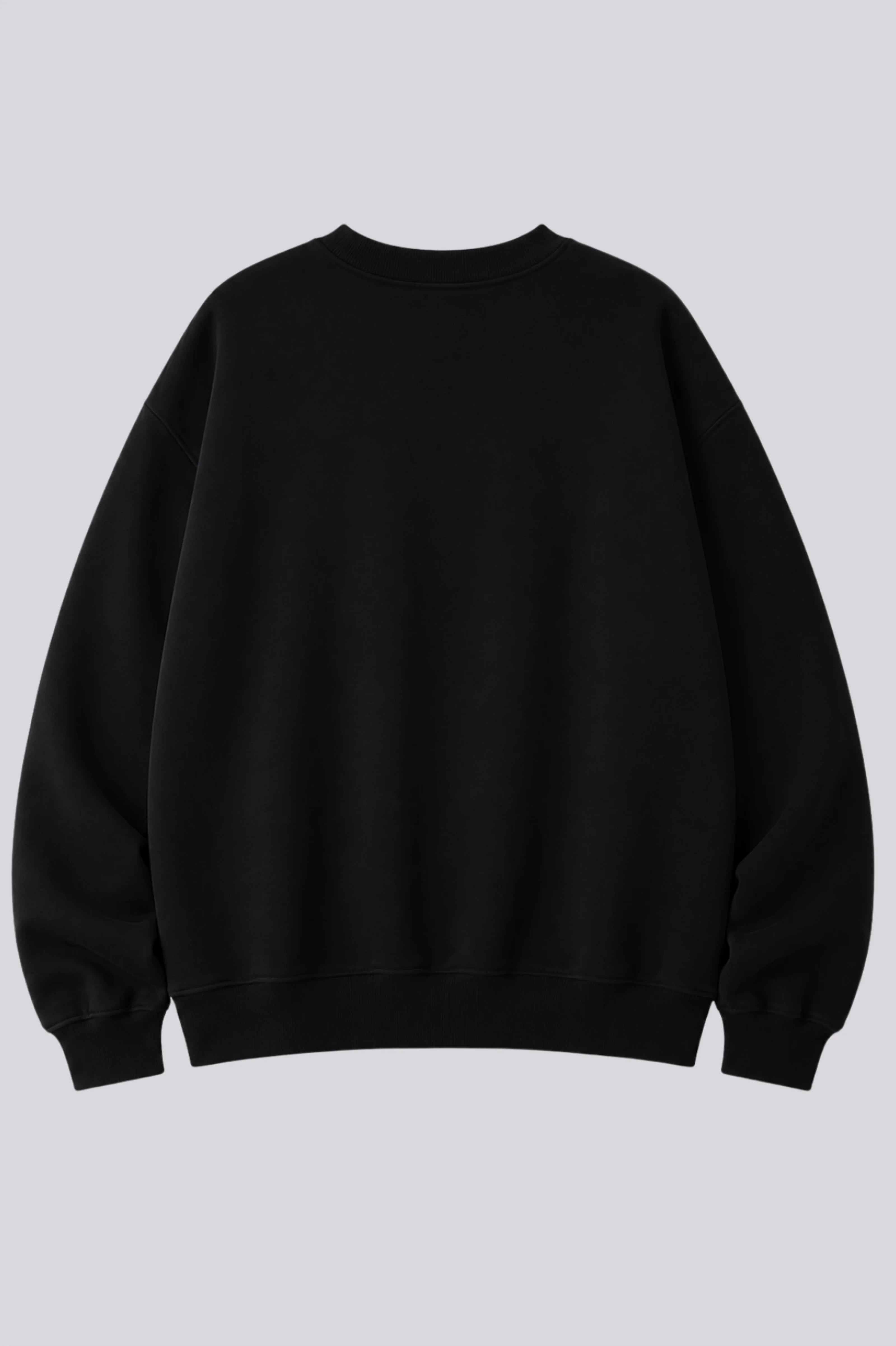 Wearable Printed Black Sweatshirt